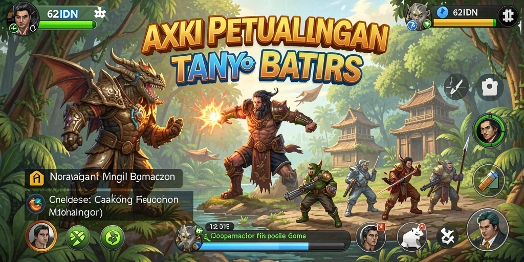 Gameplay seru dan mendebarkan dari 62IDN yang penuh aksi.