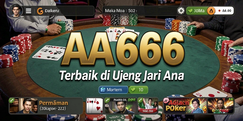 Tangkapan layar gameplay Poker yang menarik dan seru.
