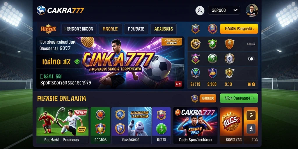 Tampilan menarik dari gameplay CAKRA777 yang memukau.