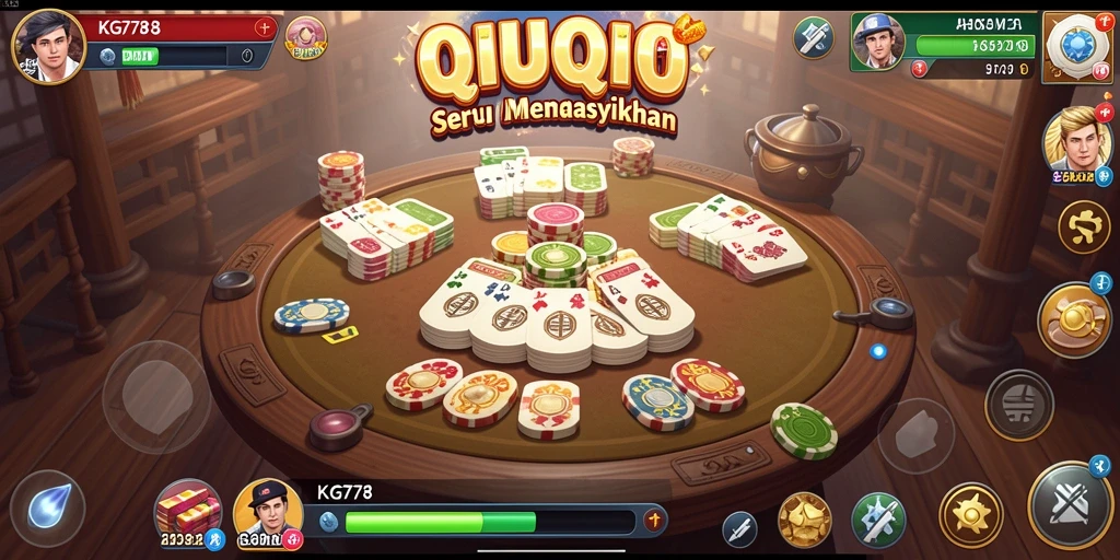 Gameplay QiuQiu yang seru di KG778 dengan grafik menawan.