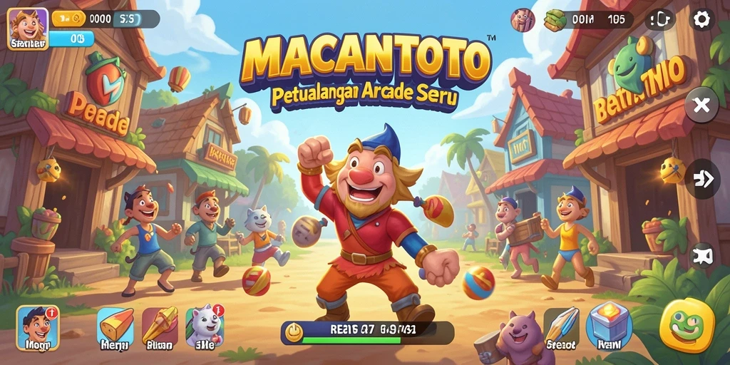 Tampilan gameplay menarik dan menghibur dari <strong>MACANTOTO</strong>.