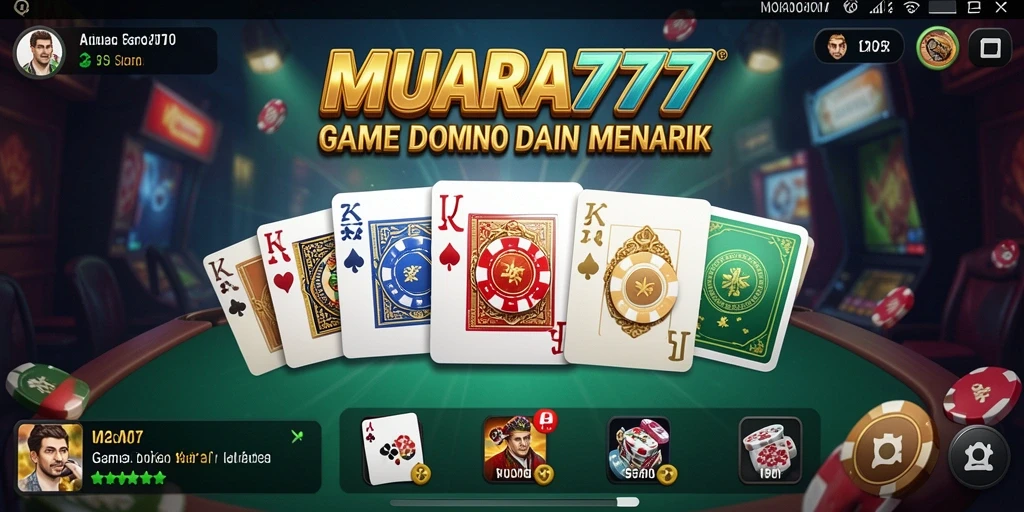 Screenshot gameplay Domino yang seru di MUARA777.