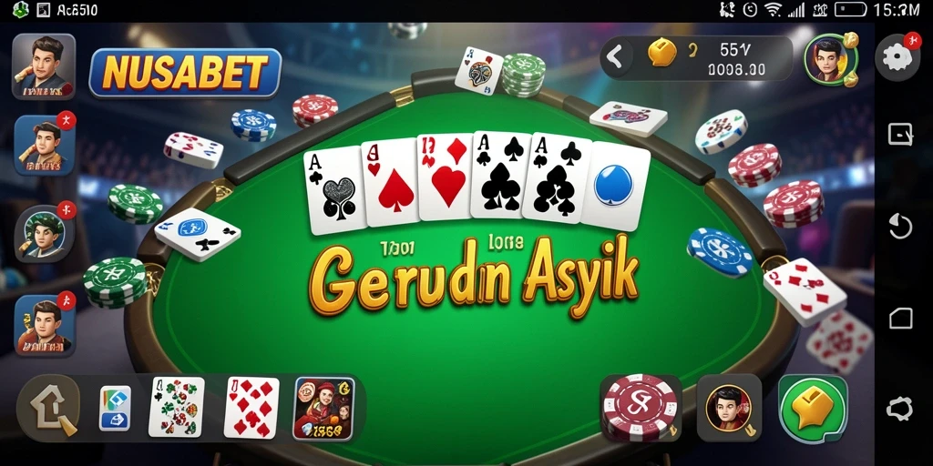 Tampilan gameplay seru dan interaktif dari NUSABET.