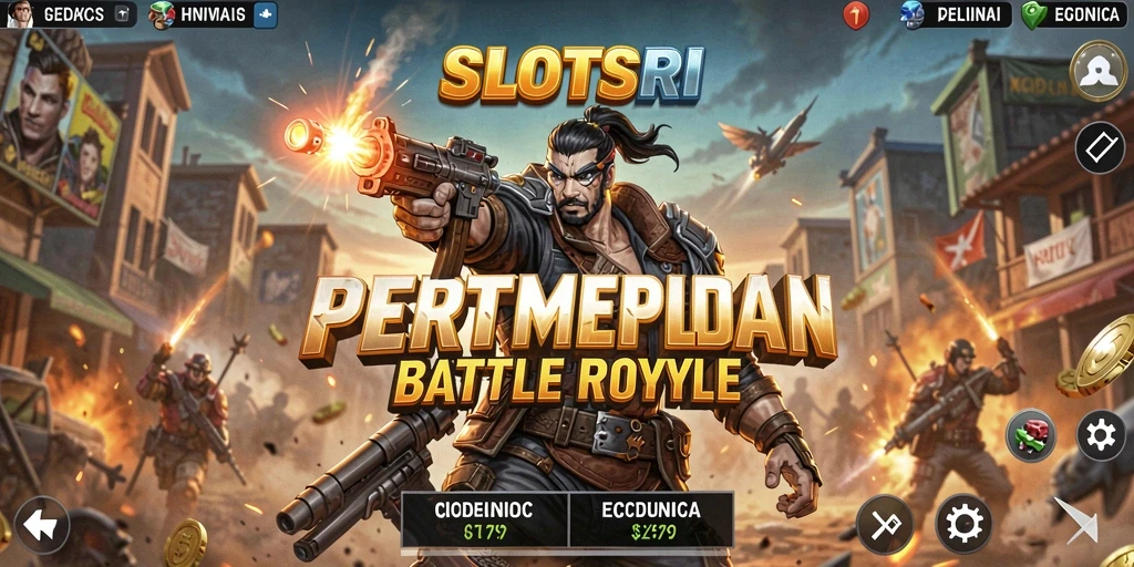Tampilan seru dari pertandingan Battle Royale di SLOTSRI.