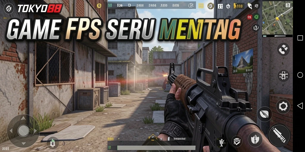 Tampilan gameplay seru dan menegangkan dari TOKYO88.