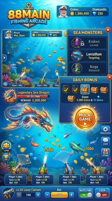 Beragam aplikasi menarik yang tersedia di 88main.